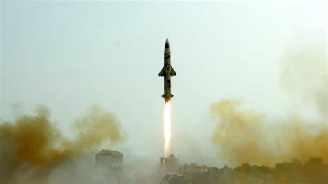 India successfully test-fires indigenously developed Prithvi II missile from Chandipur