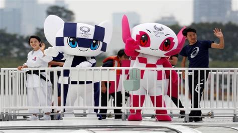 Japan unveils new mascots for Olympics and Paralympics 2020