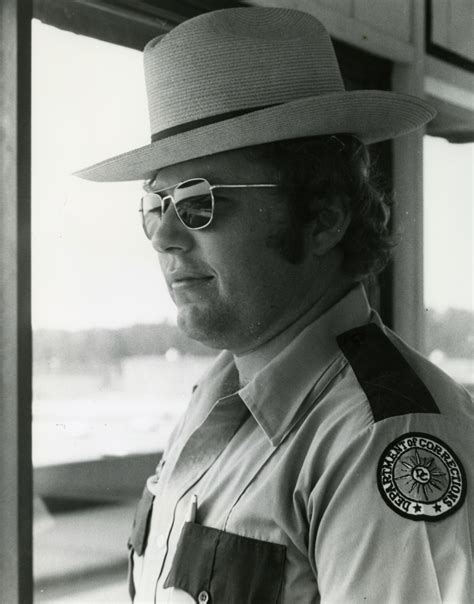 Florida Memory • Close-up view of an unidentified tower officer at ...