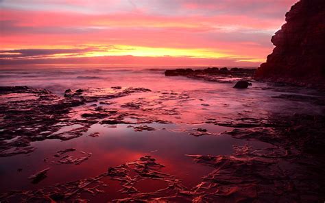 landscape, Water, Beach, Sunrise, Australia Wallpapers HD / Desktop and Mobile Backgrounds