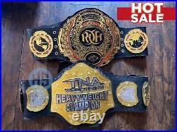 NEW TNA World Heavyweight Championship Belt and ROH Championship belt ...