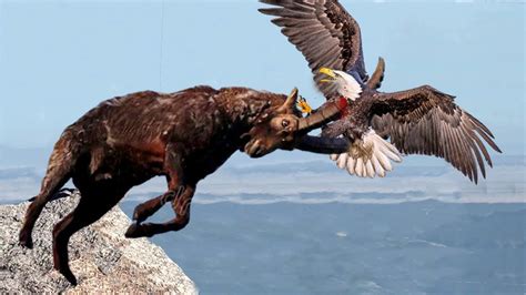 Golden Eagle Hunting Goat