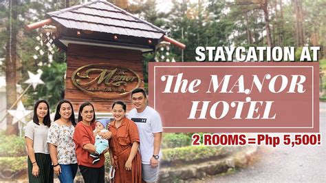 WHAT'S INSIDE THE MANOR HOTEL BAGUIO??? | Honest Reviews| Promo Rate - YouTube