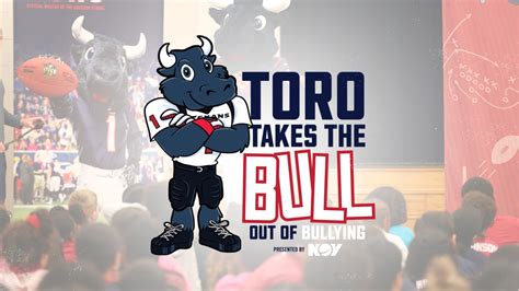 TORO Takes the Bull Out of Bullying is a school program put on by the ...