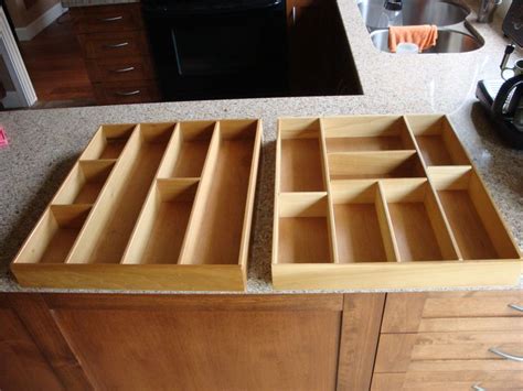 Custom Drawer Organizers - these wooden inserts were made to fit into ...