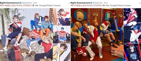 BTS Comeback Love Yourself Concept Photos V and E Revealed - Kimchislap.com