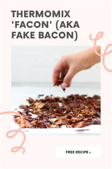 Thermomix Facon [aka fake vegan bacon] | alyce alexandra | Thermomix ...