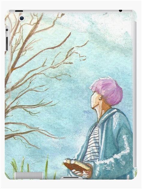 "Jimin Spring Day BTS Watercolor Painting" iPad Cases & Skins by NiamhYoungArt | Redbubble