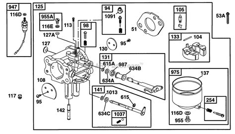 Briggs & Stratton Carburetor Diagram