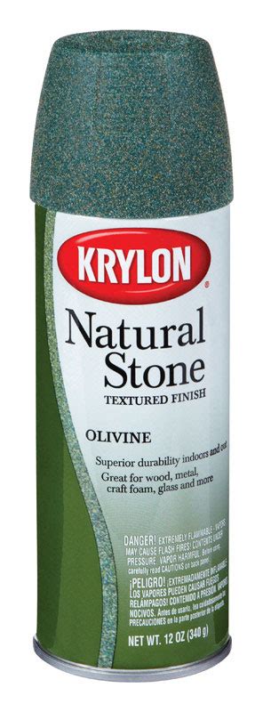 Krylon Olivine Textured Natural Stone Spray Paint 12 oz. #VSHE1526201 ...