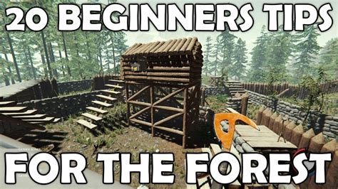 20 Beginners Tips for The Forest | Survival Game Guide - Survival Prepper