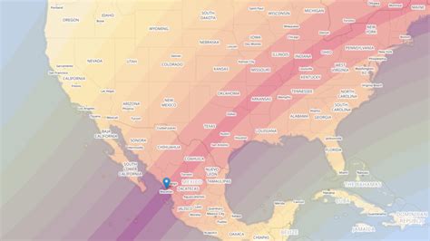 Eclipse 2024 Mexico Mapa - Bren Sherry