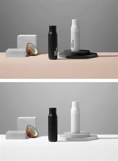 Bottles Mockup — Mr.Mockup | Graphic Design Freebies