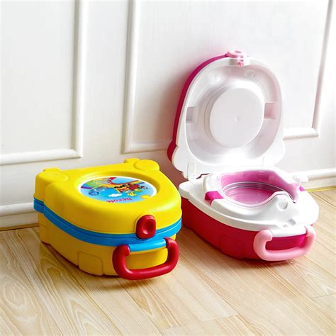 Baby Toilet Cute Portable Travel Baby Potty Car Squatty Potty Child Pot ...