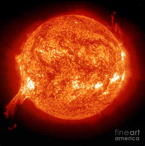 Solar Prominence Photograph by NASA / Science Source