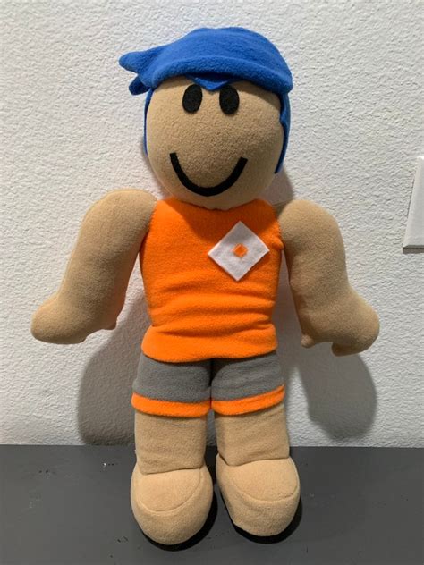 Roblox plush make your own simple noob and bacon hair only | Etsy