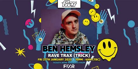 Fubar presents Ben Hemsley tickets on Friday 27 Jan | Fubar Stirling | FIXR