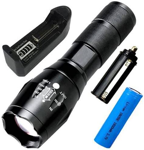 Buy MGC 5 Mode Rechargeable 500 Meter Torchlight High/Medium/Low/Strobe ...