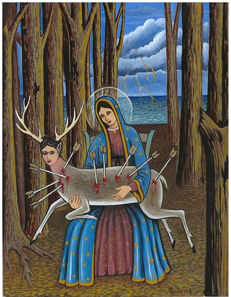 Illustration // The Wounded Deer - Frida KAHLO on Behance