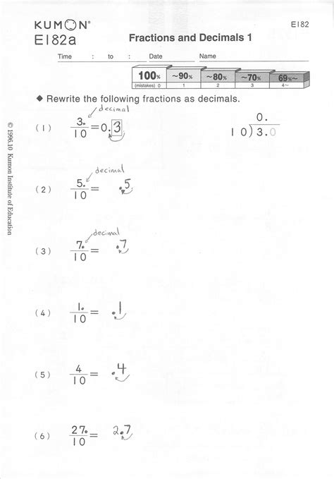 16 Kumon Math Worksheets PDF / worksheeto.com