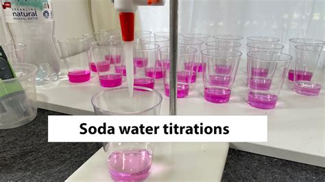 Titration Experiment Using Phenolphthalein