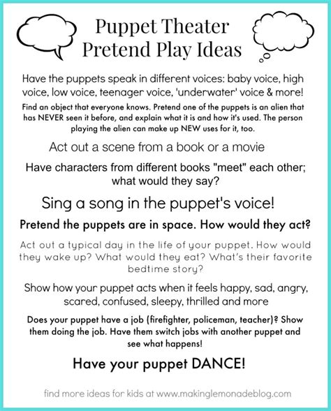 Free Printable Puppet Show Scripts - FREE PRINTABLE TEMPLATES