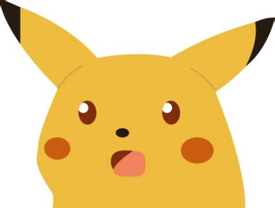 Surprised Pikachu Meme Icon by Venngage on Dribbble