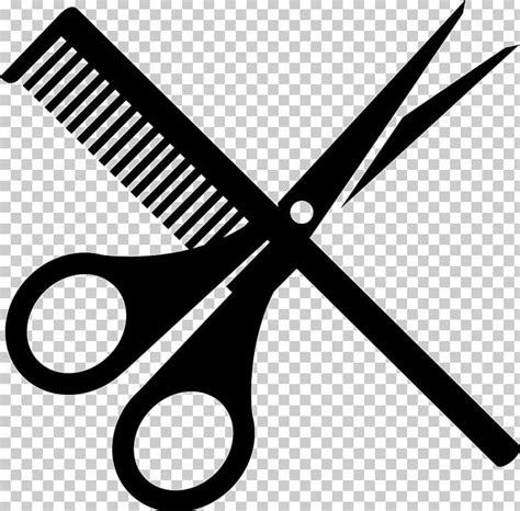 Comb Scissors Hairdresser Hair-cutting Shears PNG, Clipart, Beauty ...