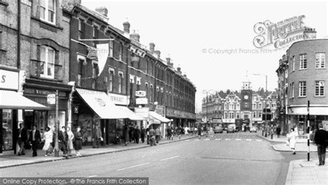 Crouch End, The Broadway c.1965 | Historical london, London pictures, Crouch end