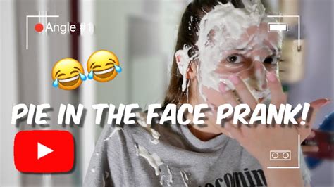 EPIC PIE IN THE FACE PRANK ON GIRLFRIEND!!! 😂 (Best Prank Ever) - YouTube