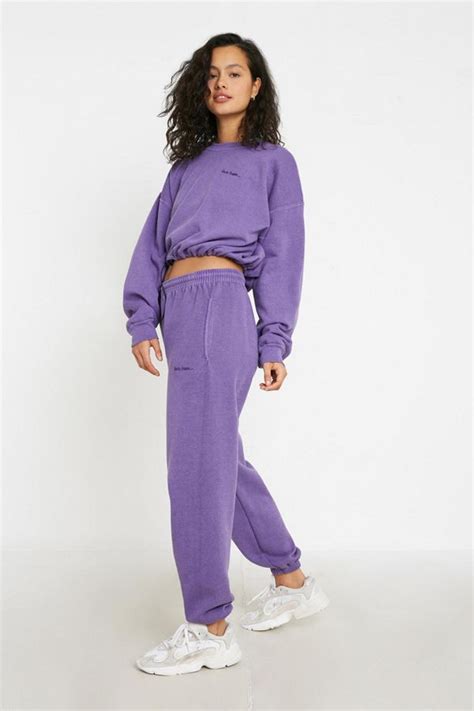 iets frans... Purple Jogger Pant | Jogger pants, Jogger pants outfit ...