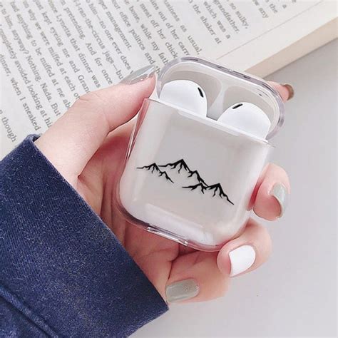 Mountains AirPod case Clear Airpods Pro Cute Airpod Case with | Etsy