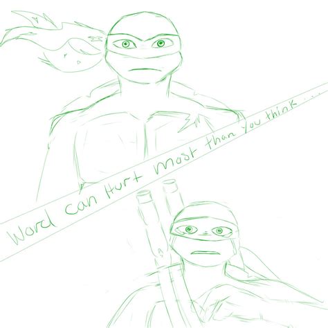 Tmnt raph and leo w.i.p by JosieeOneeChan on DeviantArt