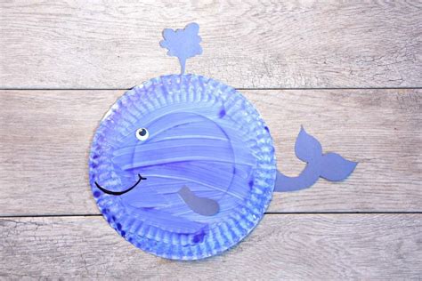 Whale paper plate craft | Whale crafts, Summer crafts, Summer crafts for kids