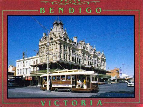 transpress nz: Bendigo trams, Australia, 1969