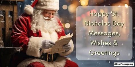 Happy St. Nicholas Day Greetings Messages and Wishes