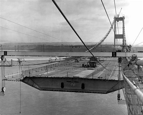 The construction of the Severn Bridge - Wales Online