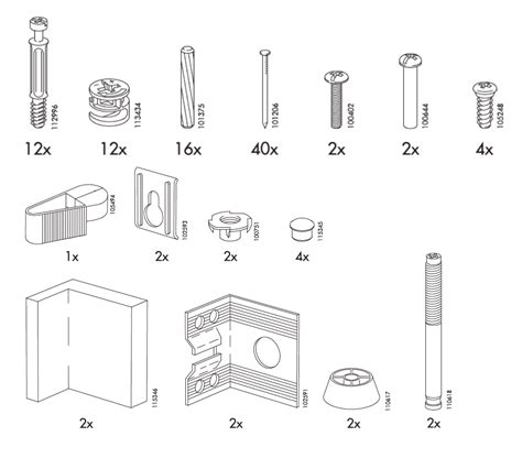 IKEA PAX Wardrobe Replacement Parts – FurnitureParts.com