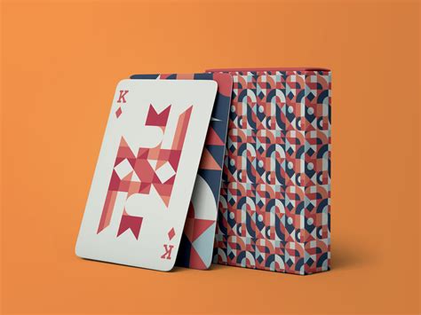 Playing Cards Design - Geometric and Abstract by Ruben Albrecht on Dribbble