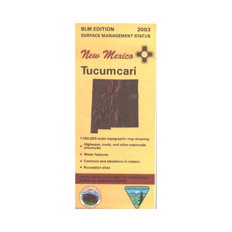 Map: Tucumcari NM - NM057S – Public Lands Interpretive Association