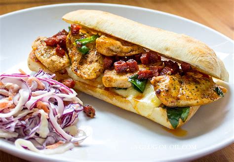 Grilled Chicken Sandwich | A Glug of Oil