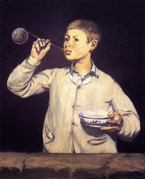 Édouard Manet (1832-1883) Boy Blowing Bubbles France, 1867 Oil on ...