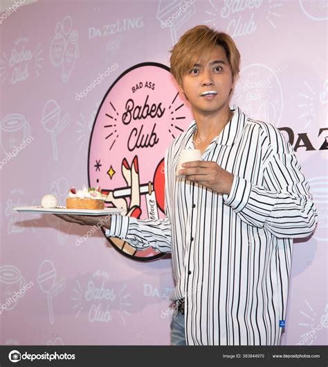 Taiwanese Singer Actor Host Show Attends Opening Dazzling Cafe Badass ...