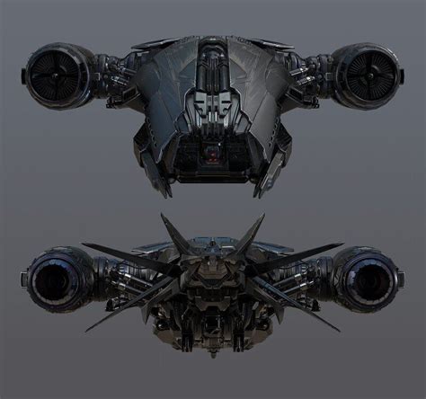 ArtStation - Terminator Salvation HK, he tianxiang Space Ship Concept ...