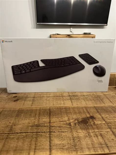 MICROSOFT SCULPT ERGONOMIC Desktop Wireless Keyboard, Number Pad ...