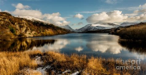 Lake Padarn Llanberis Wales Photograph by Adrian Evans