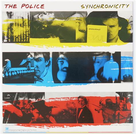 The Police – Original Photograph of Sting Used on “Synchronicity” Album Cover, by Duane Michaels