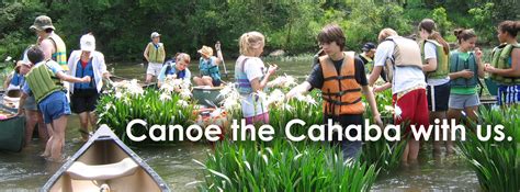 Guided Canoe Trips – Cahaba River Society