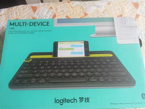 Logitech K480 Bluetooth Keyboard, Computers & Tech, Parts & Accessories ...