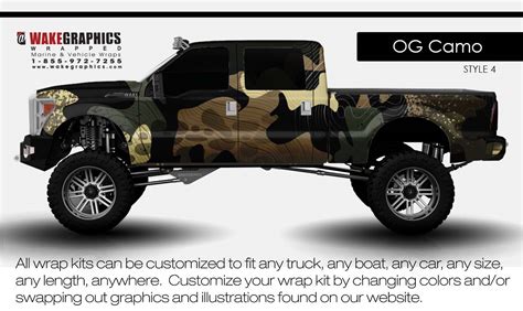 OG Camo | STYLE 4 | Truck Wrap